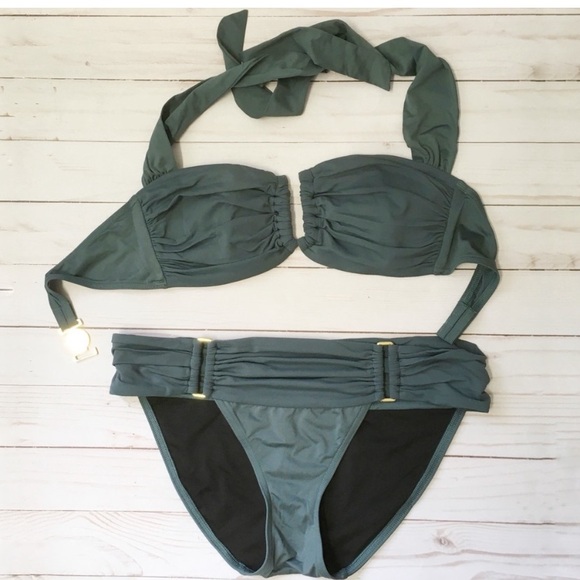 Victoria's Secret Bikini Solid green, Medium - Picture 1 of 1